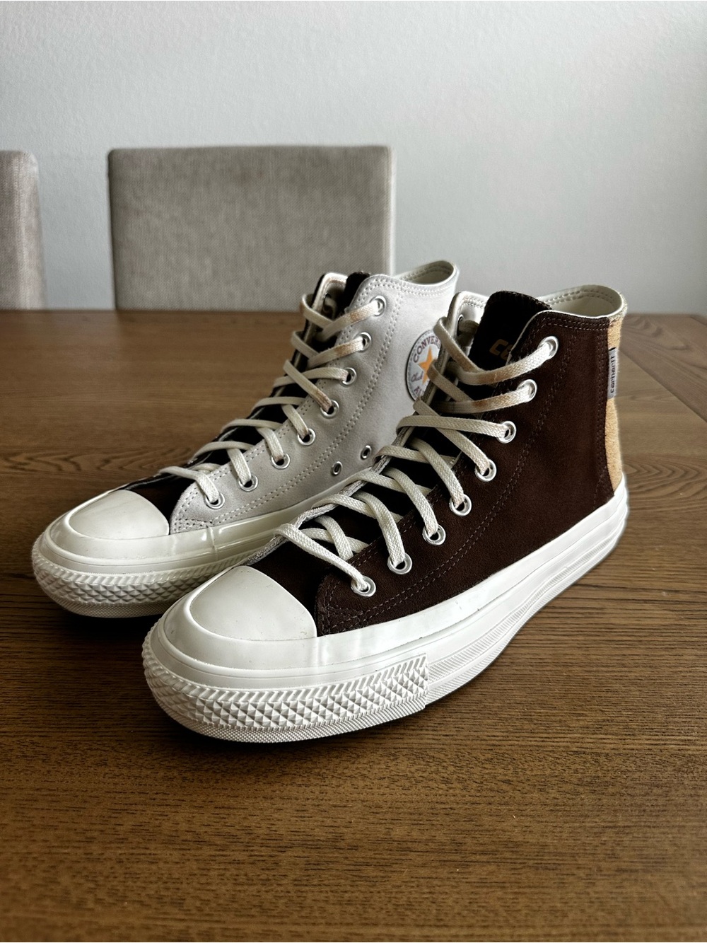 Carhartt WIP High-Top Sneakers - Brown, White, Tan
